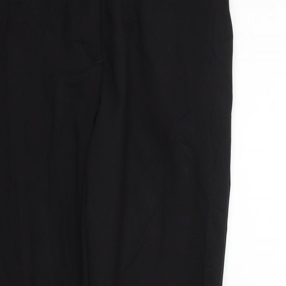 New Look Womens Black   Trousers  Size 10 L28 in
