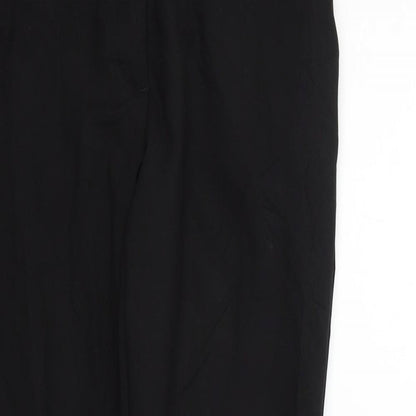 New Look Womens Black   Trousers  Size 10 L28 in