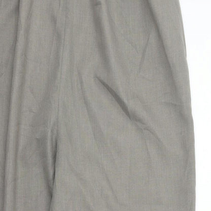 Womens UK Size 14 BHS Regular Fit  Green Trousers