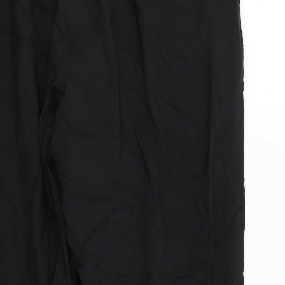 Womens UK Size 34 in Marks and Spencer Regular Fit  Black Trousers