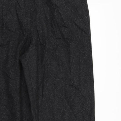 Womens UK Size 14 Marks and Spencer Regular Fit  Grey Trousers