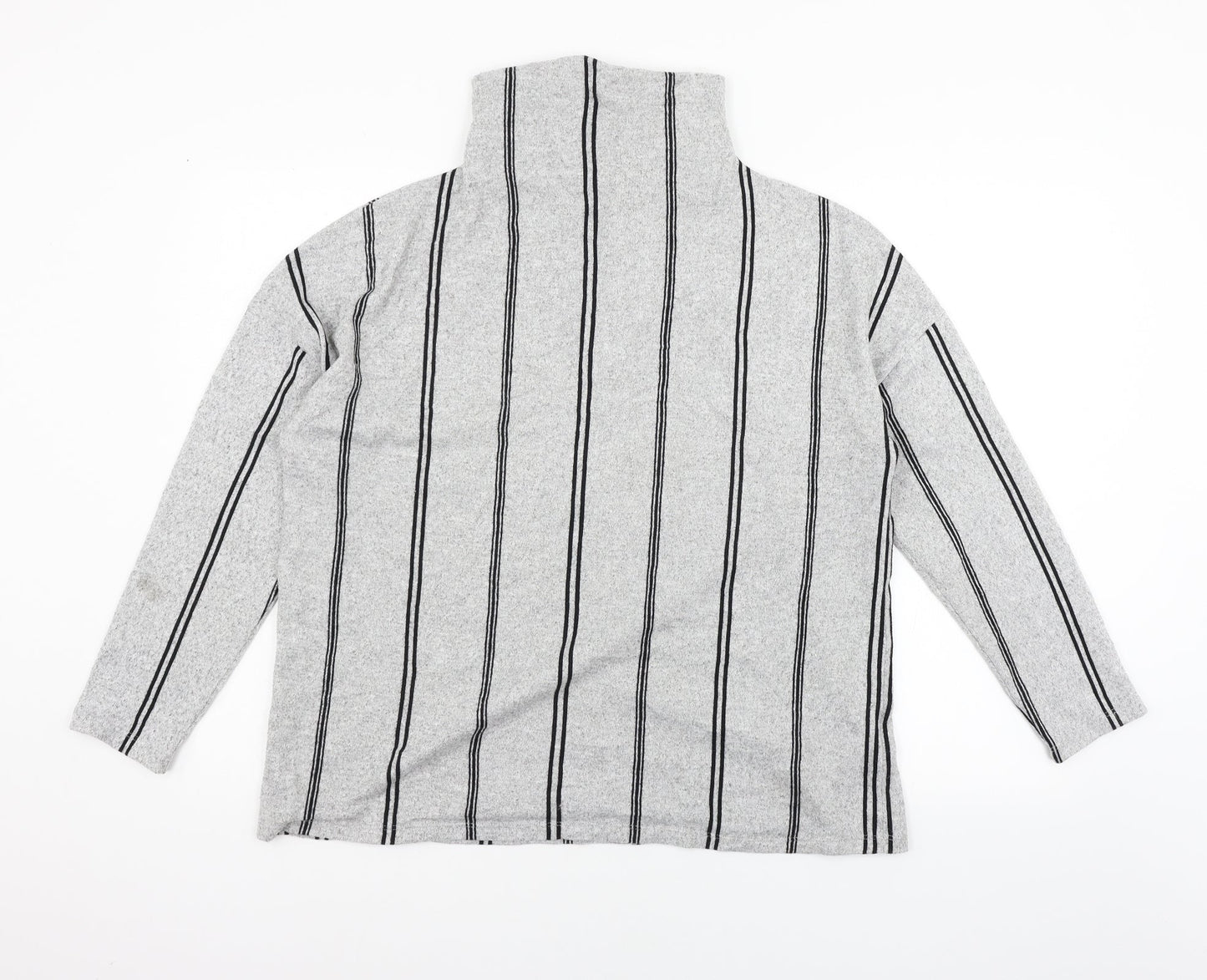 Womens UK Size 14 F&F Grey Pullover Jumper