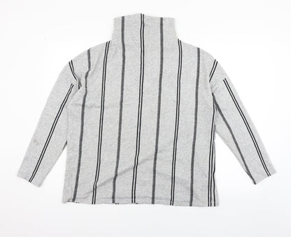 Womens UK Size 14 F&F Grey Pullover Jumper