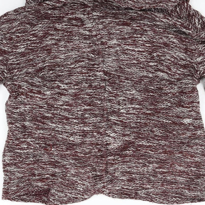 Womens UK Size S Stradivarius Red Cardigan Jumper