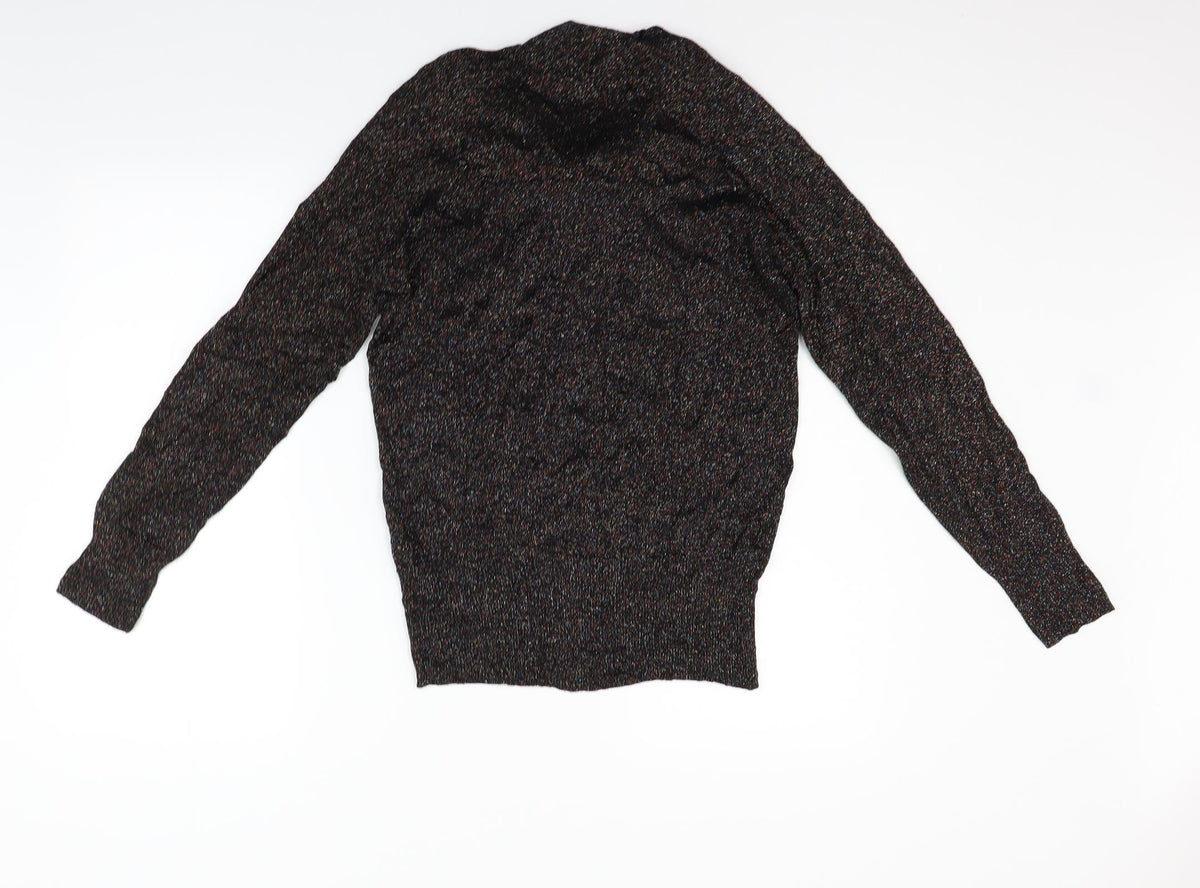 Womens UK Size L French Connection Purple Pullover Jumper