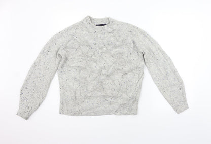 Womens UK Size S Marks and Spencer Grey Pullover Jumper