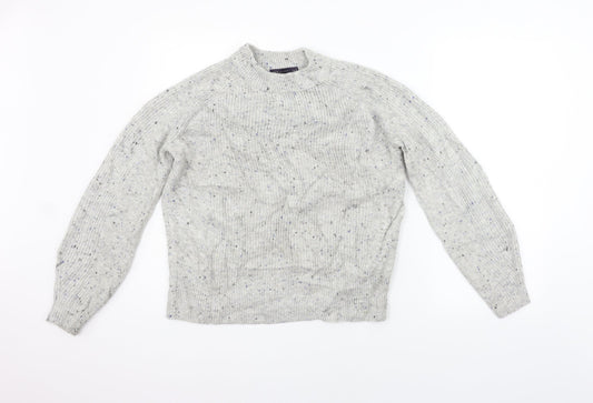 Womens UK Size S Marks and Spencer Grey Pullover Jumper