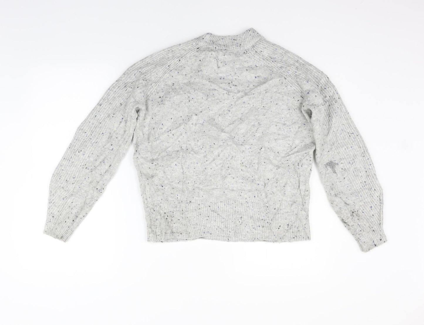 Womens UK Size S Marks and Spencer Grey Pullover Jumper