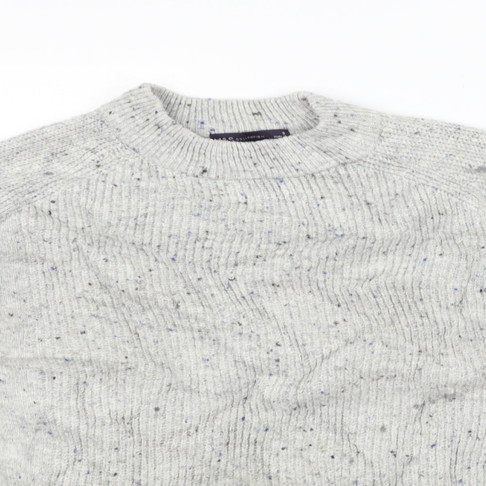 Womens UK Size S Marks and Spencer Grey Pullover Jumper