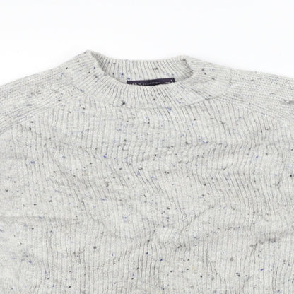 Womens UK Size S Marks and Spencer Grey Pullover Jumper
