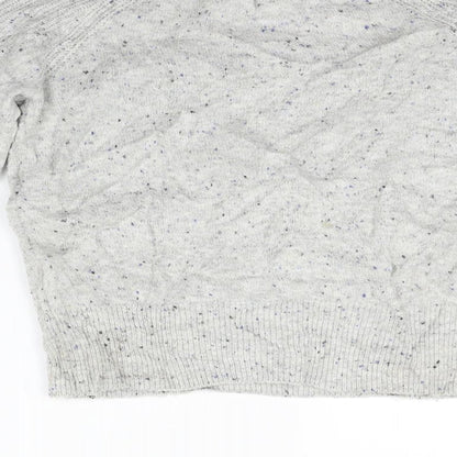 Womens UK Size S Marks and Spencer Grey Pullover Jumper