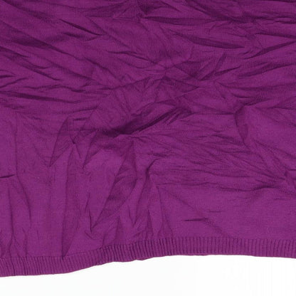 LOVE TO KNIT Womens Purple   Pullover Jumper Size 16