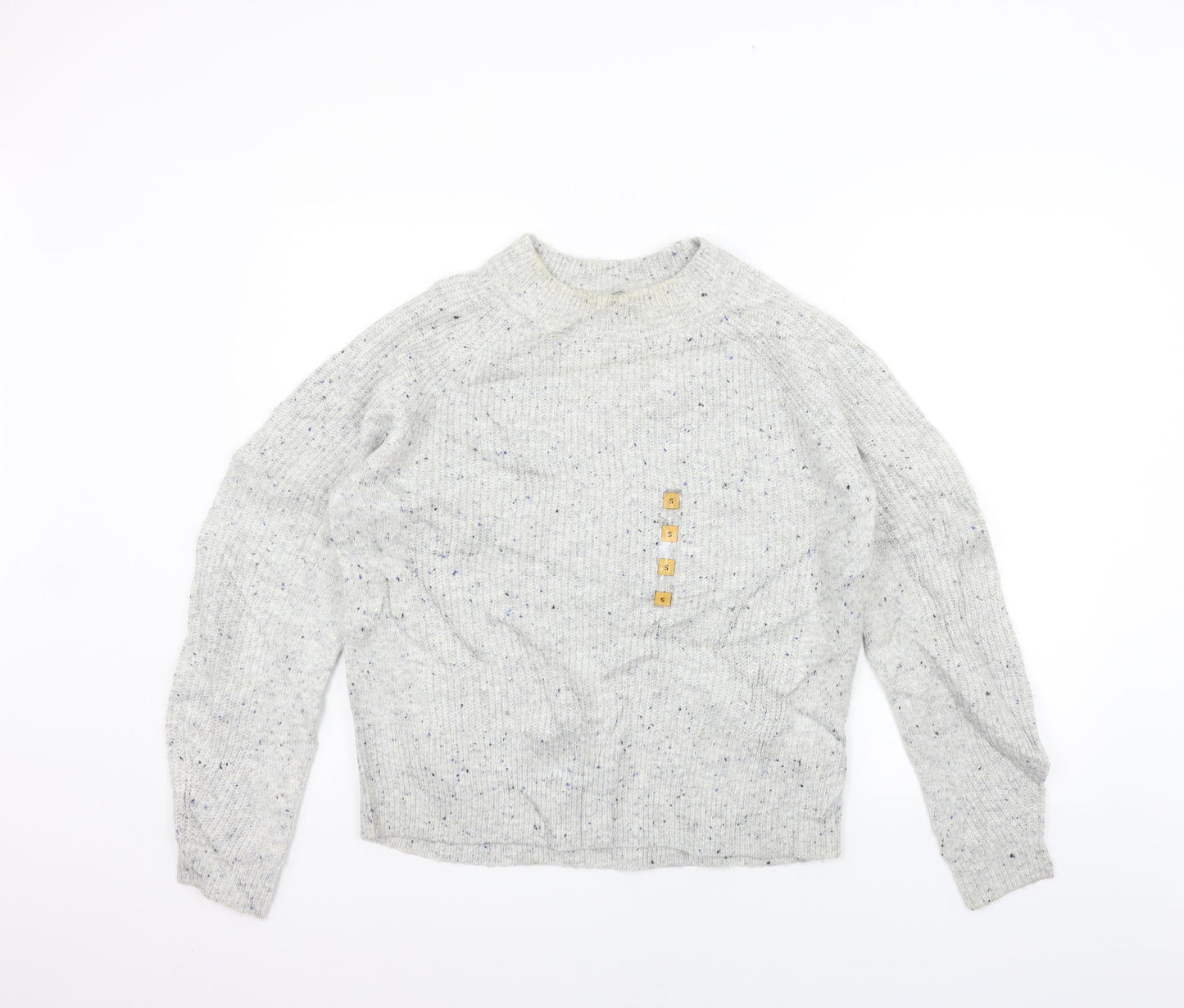 Womens UK Size S Marks and Spencer Grey Pullover Jumper