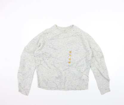 Womens UK Size S Marks and Spencer Grey Pullover Jumper