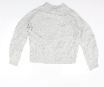 Womens UK Size S Marks and Spencer Grey Pullover Jumper