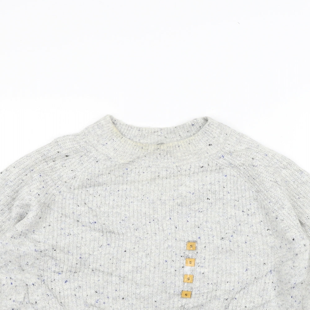 Womens UK Size S Marks and Spencer Grey Pullover Jumper