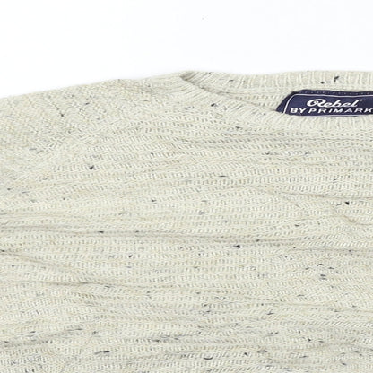 Primark Girls Beige   Pullover Jumper Size 8-9 Years