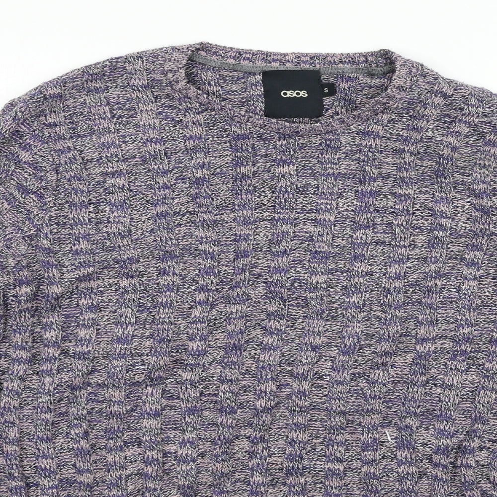 ASOS  Mens Blue   Pullover Jumper Size S