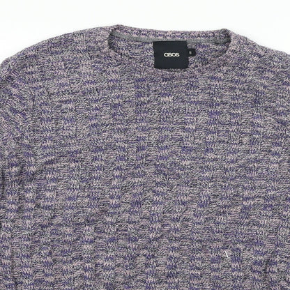 ASOS  Mens Blue   Pullover Jumper Size S