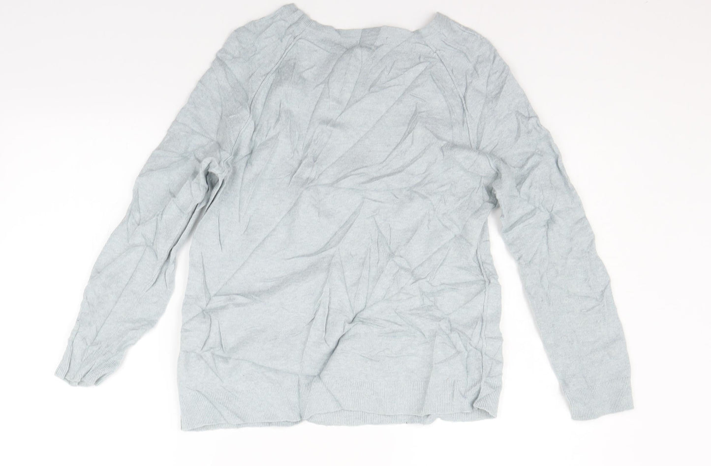 Womens UK Size XL Mercer & Madison Blue Pullover Jumper