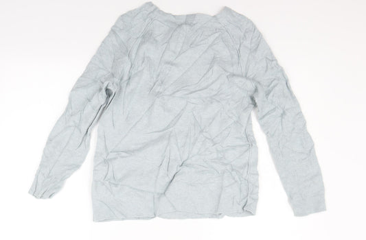 Womens UK Size XL Mercer & Madison Blue Pullover Jumper