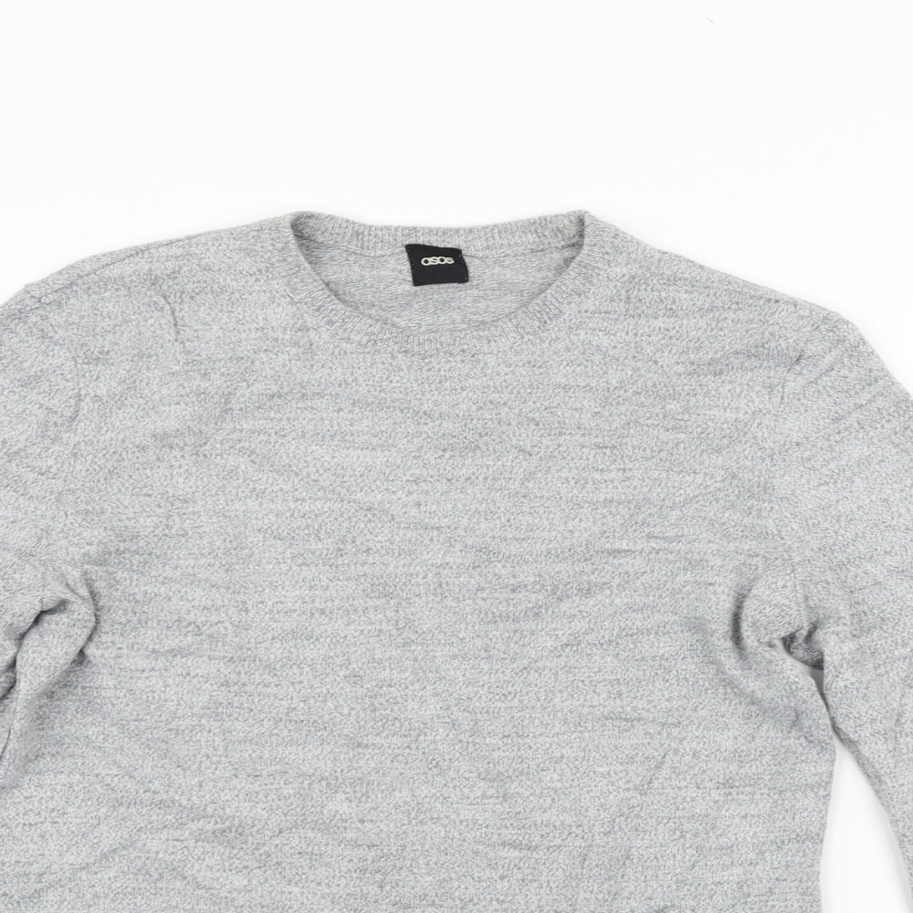 ASOS Mens Grey   Pullover Jumper Size S