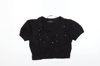 George Womens Black   Cardigan Jumper Size 10