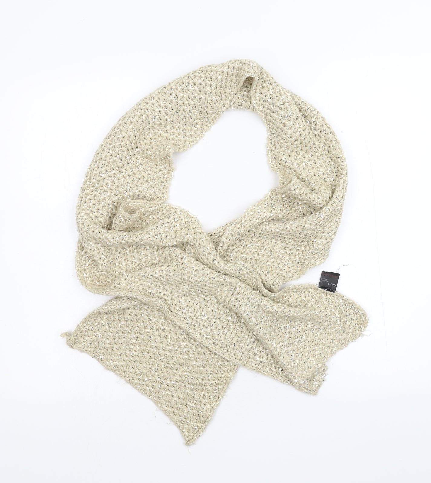 Oasis Womens Beige    Scarf