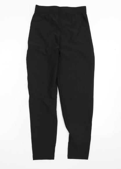 Womens UK Size XL Preworn  Carrot Black Leggings