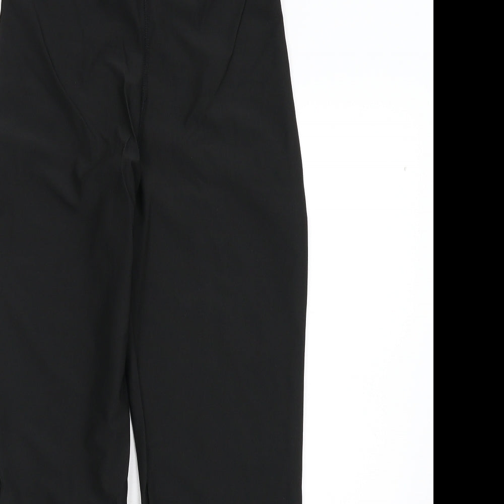 Womens UK Size XL Preworn  Carrot Black Leggings