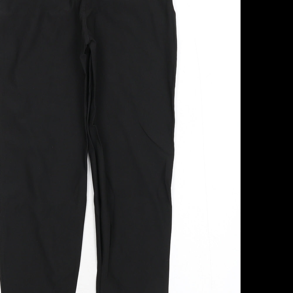 Womens UK Size XL Preworn  Carrot Black Leggings
