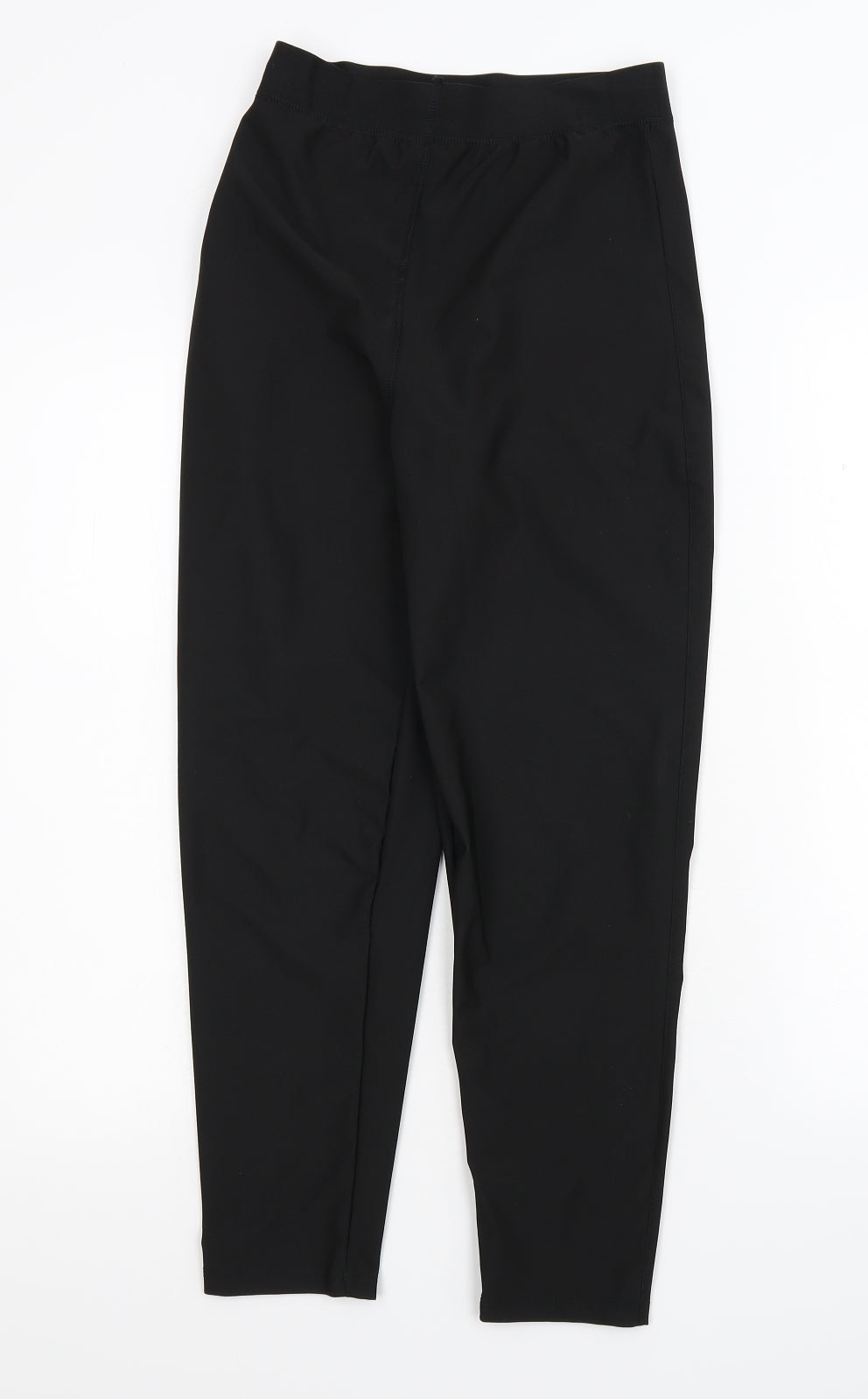Womens UK Size XL Preworn  Cargo Black Leggings