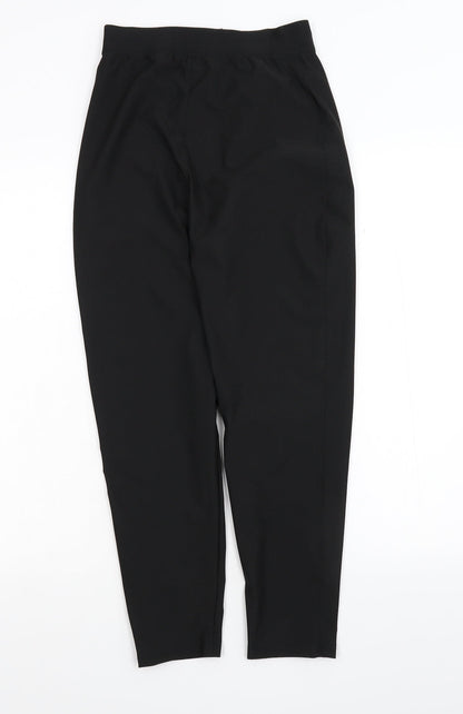 Womens UK Size XL Preworn  Cargo Black Leggings