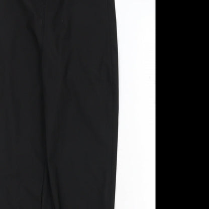 Womens UK Size XL Preworn  Cargo Black Leggings