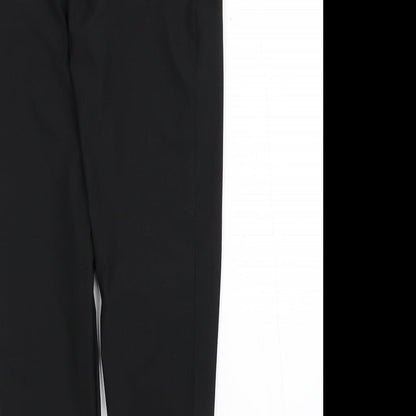 Womens UK Size XL Preworn  Cargo Black Leggings