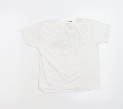 Fruit of the Loom Boys White   Basic T-Shirt Size 7-8 Years  - I Paused My Game To Be Here