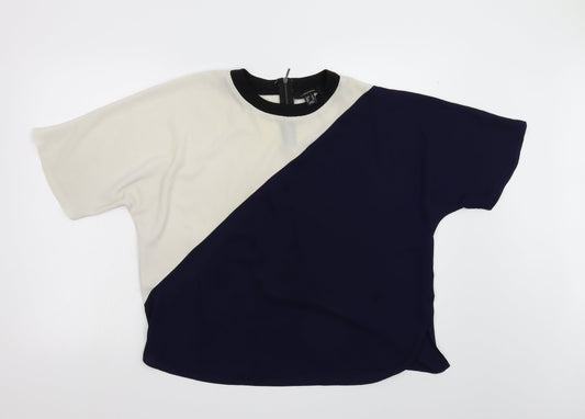 Primark Womens Blue   Tunic Blouse Size 14