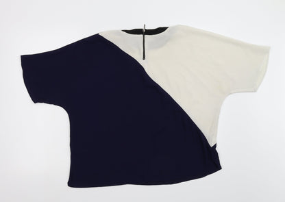 Primark Womens Blue   Tunic Blouse Size 14