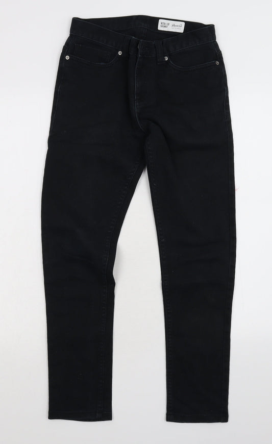 Denim & Co. Womens Blue  Denim Skinny Jeans Size 28 in L30 in