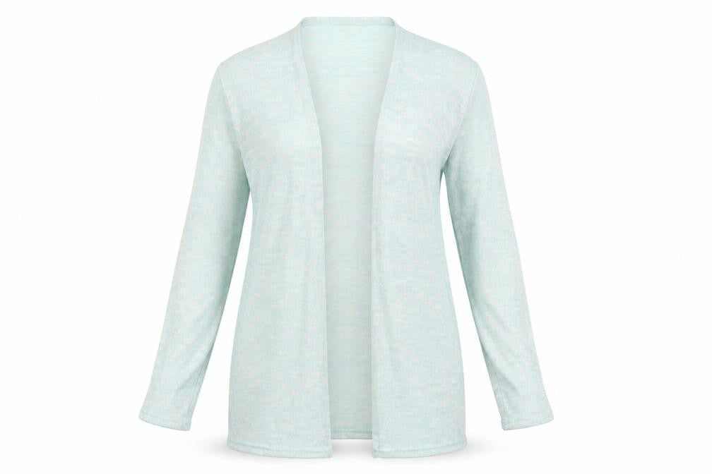 Womens UK Size S H&M Green Cardigan Jumper