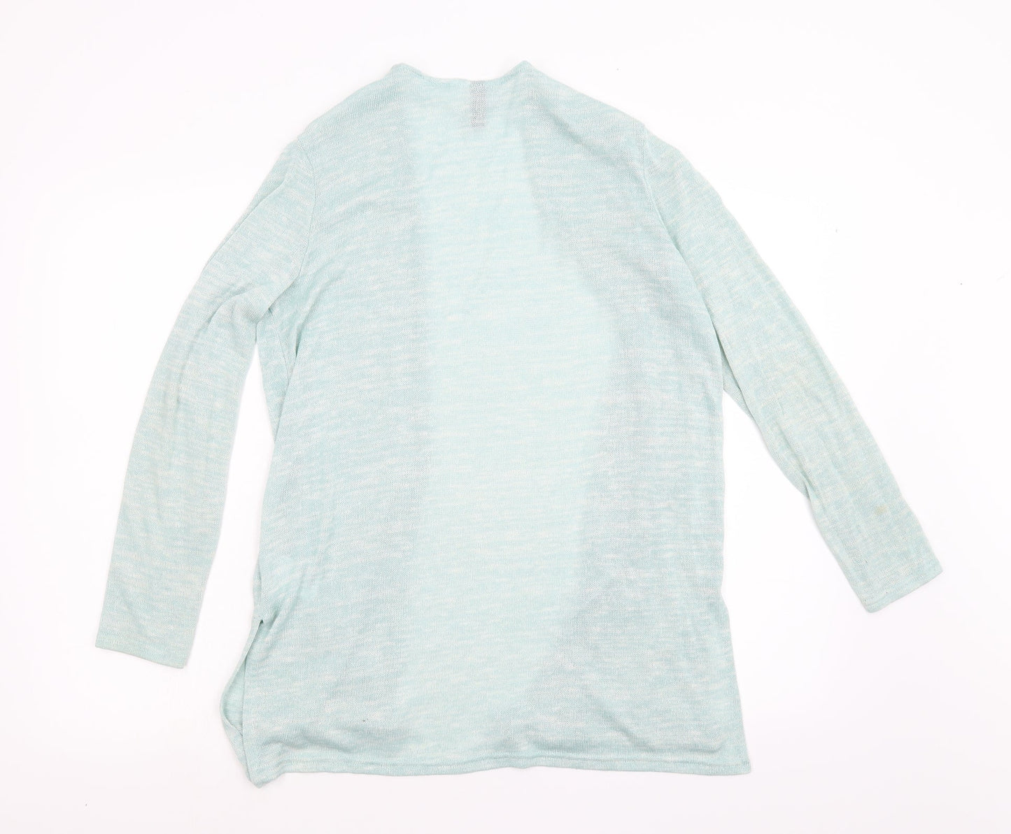 Womens UK Size S H&M Green Cardigan Jumper