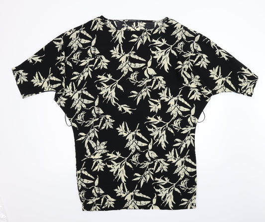 Primark Womens Black Floral  Shift  Size 14