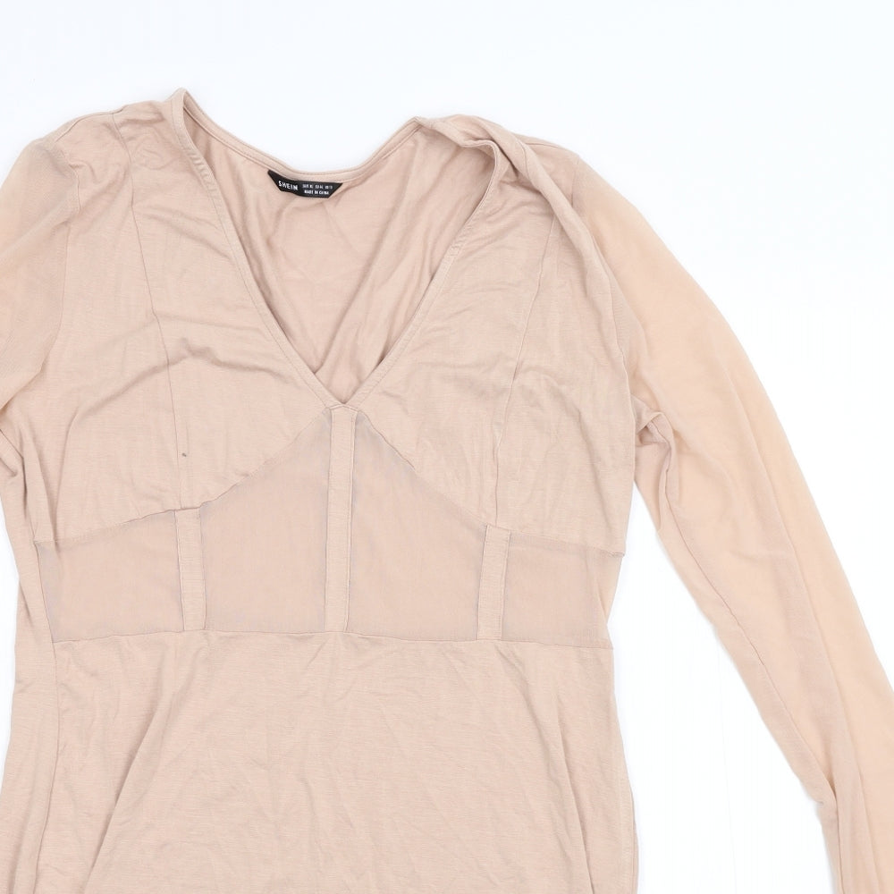 SheIn Womens Pink   Bodycon  Size XL