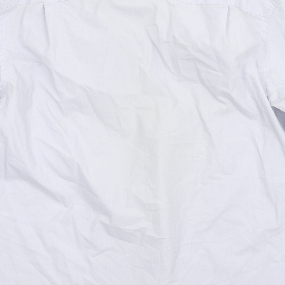 George Mens Purple    Button-Up Size 16