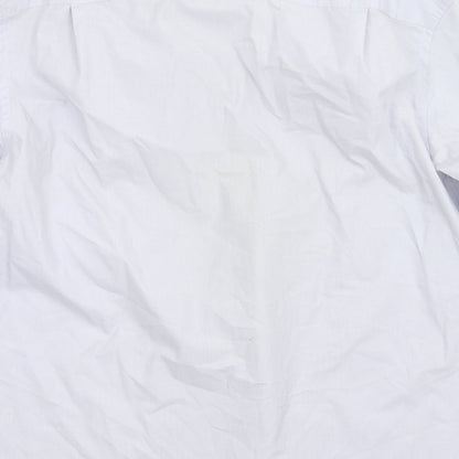 George Mens Purple    Button-Up Size 16