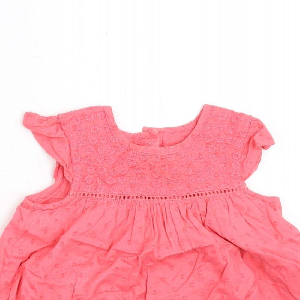 George Girls Pink   A-Line  Size 9-12 Months