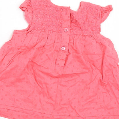 George Girls Pink   A-Line  Size 9-12 Months