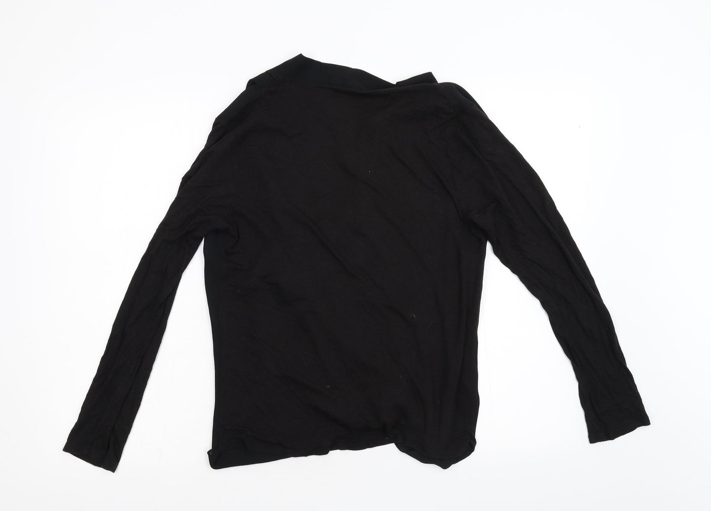 Japna Womens Black   Tunic Blouse Size L