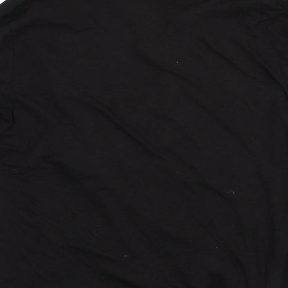 Japna Womens Black   Tunic Blouse Size L