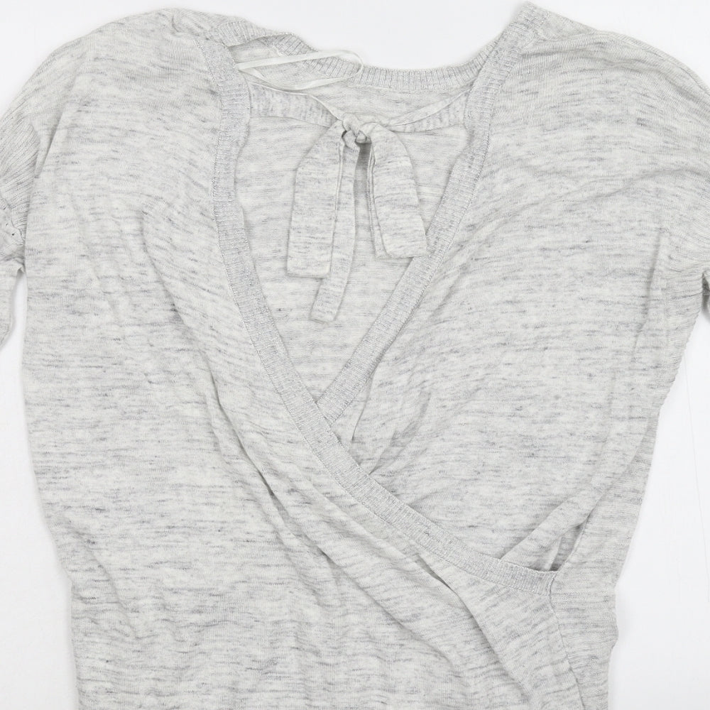 Womens UK Size 14 NEXT Grey Pullover Jumper